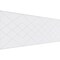 Ekena Millwork Set of Four Panels for 94 1/2"W x 36 1/4"H Diamond Argyle Fretwork Wainscot Wall Paneling WPKP18X01X47DMA - alternate 1